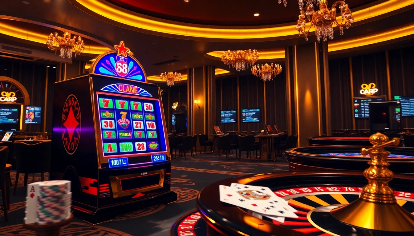 Experience excitement at Nhà cái S8 with vibrant casino games and engaging gambling ambiance.