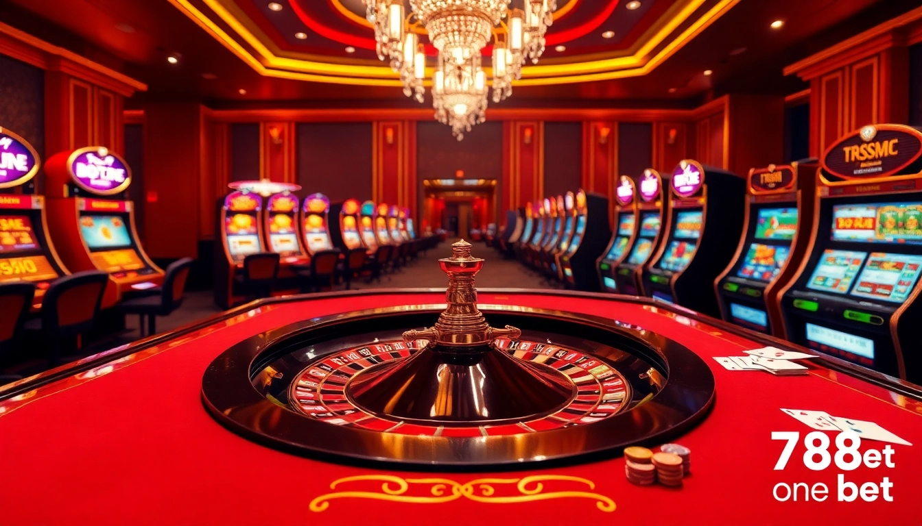 Players placing bets at a luxurious roulette table highlighting the excitement of 789 bet casino experience.