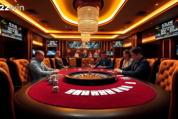 Experience the thrill of winning at Trang chủ 32win's luxury casino gaming tables.
