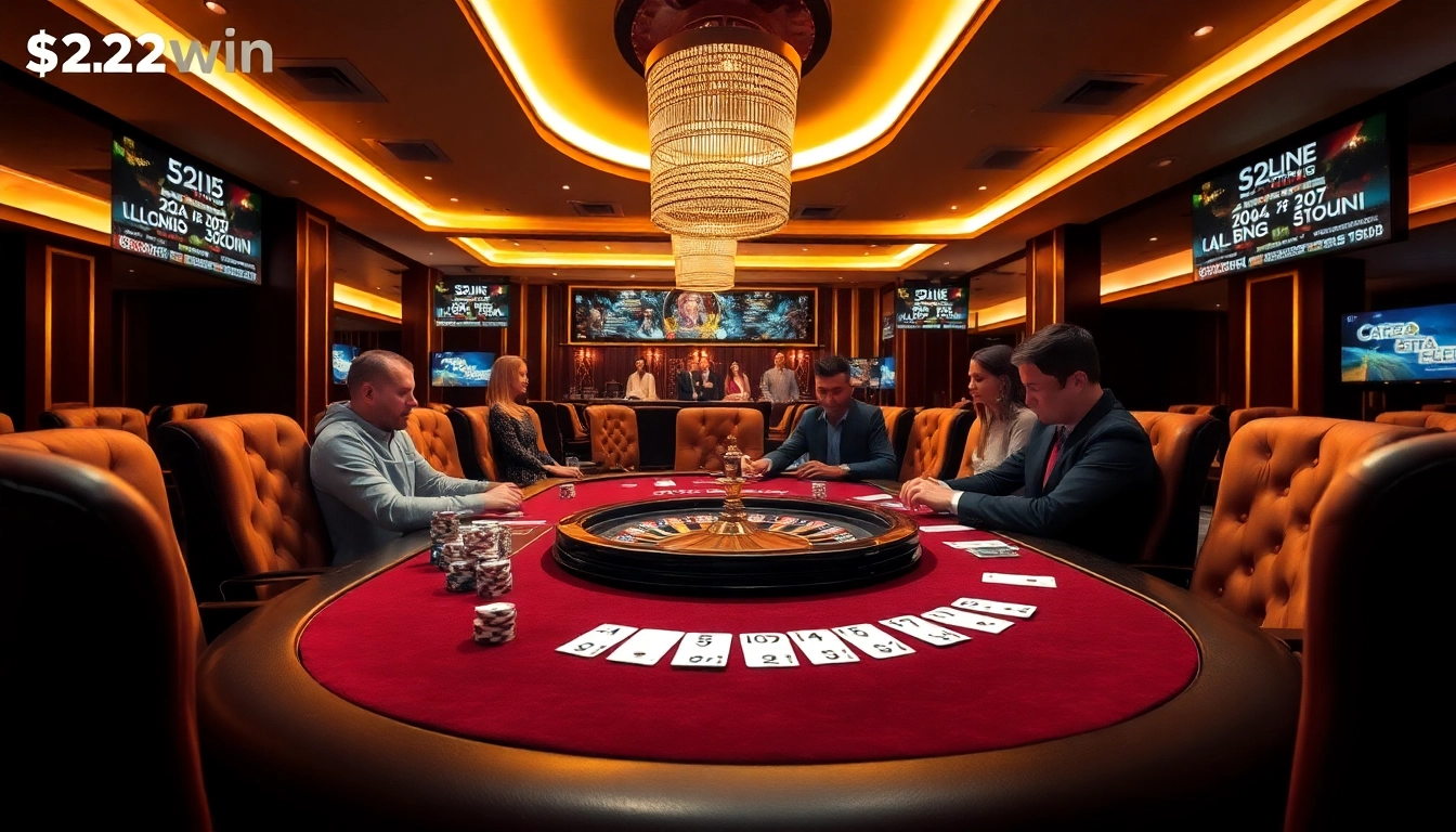 Experience the thrill of winning at Trang chủ 32win's luxury casino gaming tables.