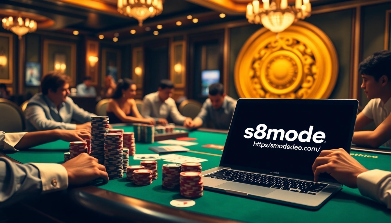 Experience high-stakes poker at https://s8mode.com/ with players focused on winning big with strategic moves.