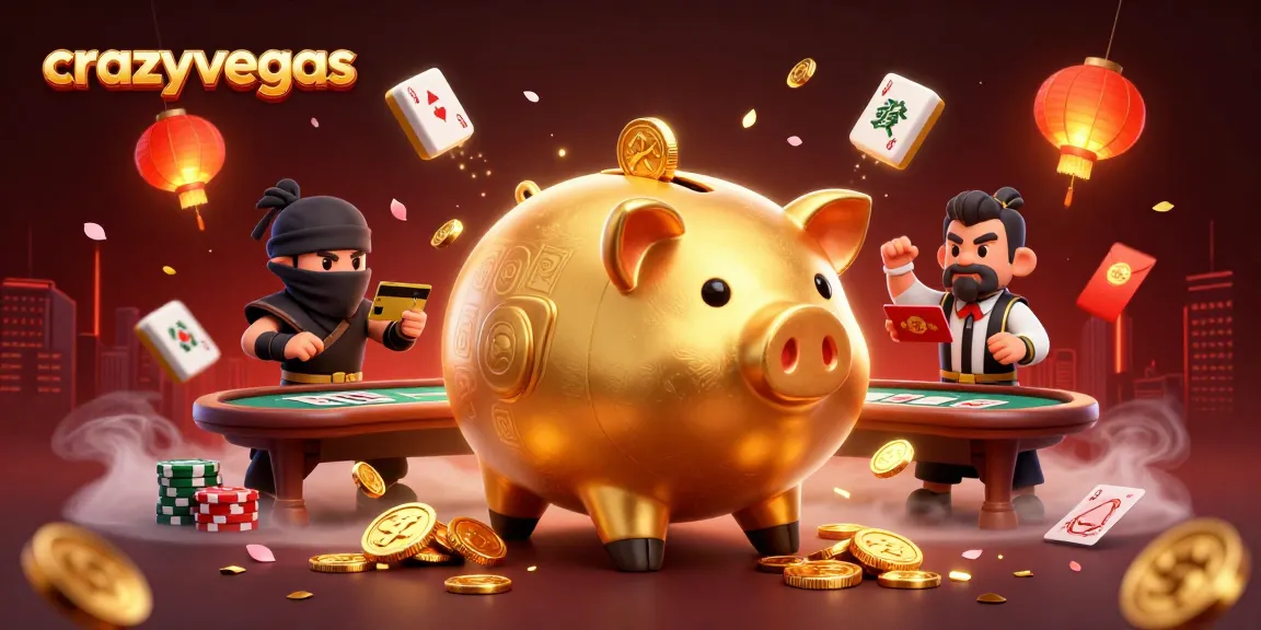 Experience high-stakes action with crazyvegas in a dynamic casino showdown illustration.