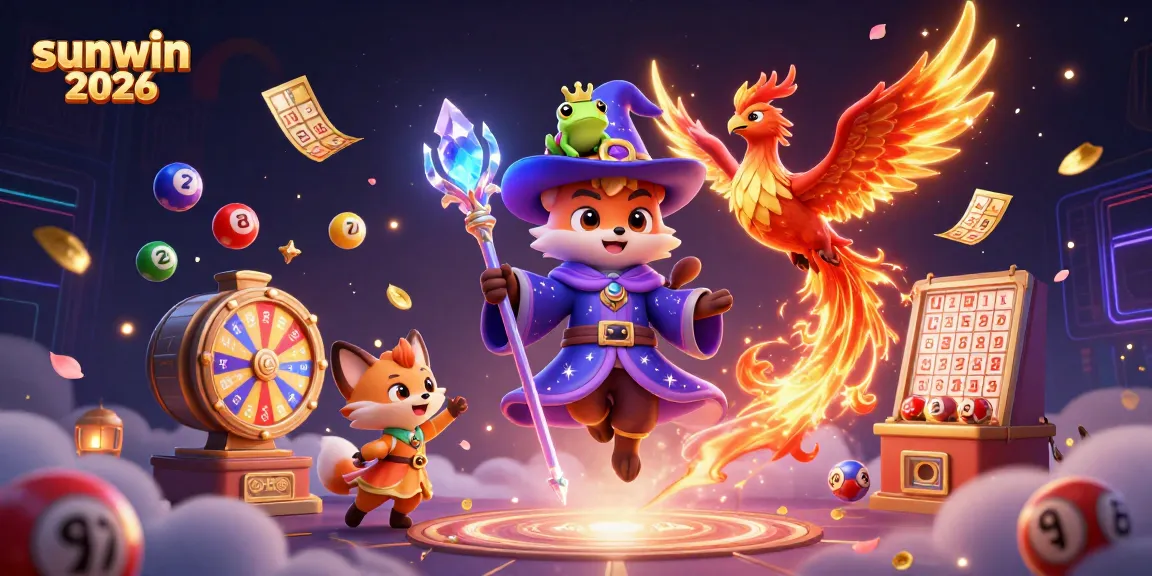 Experience exciting gameplay at sunwin 2026 with vibrant lottery elements and mystical characters.